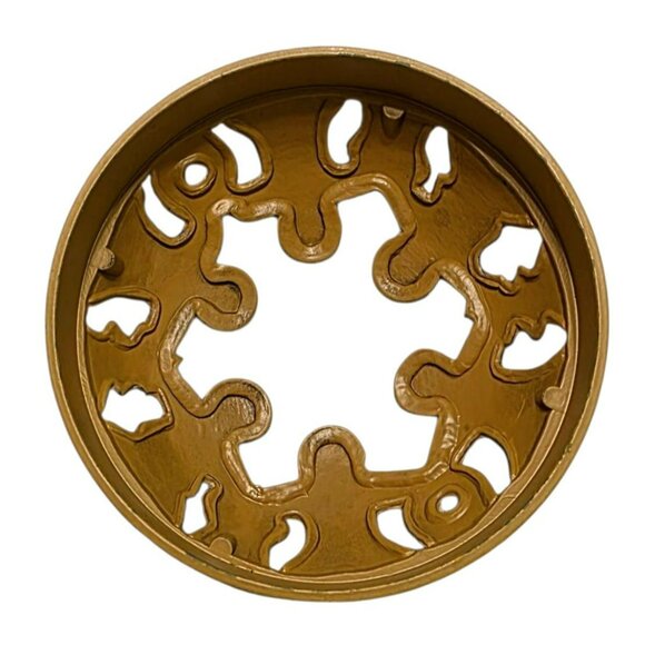 2 Yankee Candle Gingerbread Man Illuma Lid Jar Topper Christmas Sugared Holiday - Picture 4 of 10